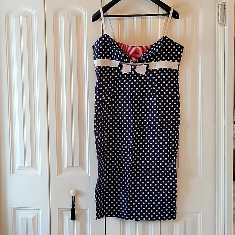 Tatyana patriotic red white and blue dress XXL - Picture 1 of 10